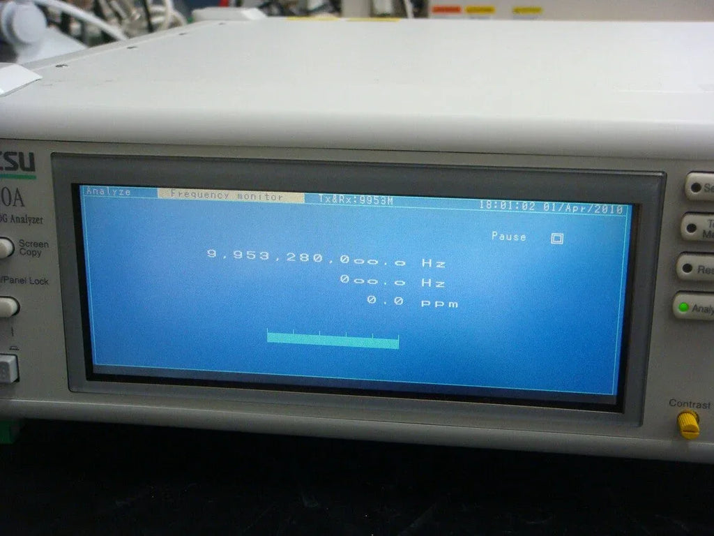 Anritsu 2.5G/10G High-Precision Jitter Measurement Unit - ZYYKZ Test Equipment