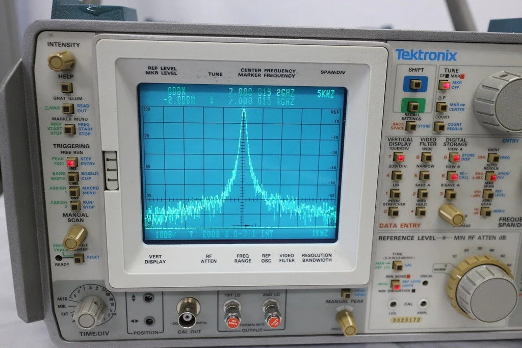 Tektronix 497P Portable Spectrum Analyzer with 9 kHz to 1.8 GHz Frequency Range - ZYYKZ Test Equipment
