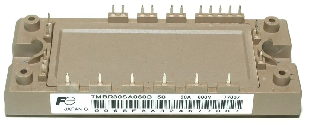 Fuji 7MBR30SA060B-50 IGBT Power Module, 30A 600V, New - ZYYKZ Test Equipment