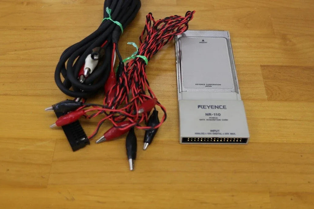 Keyence NR-110 PCMCIA High-Speed Data Acquisition Card - ZYYKZ Test Equipment