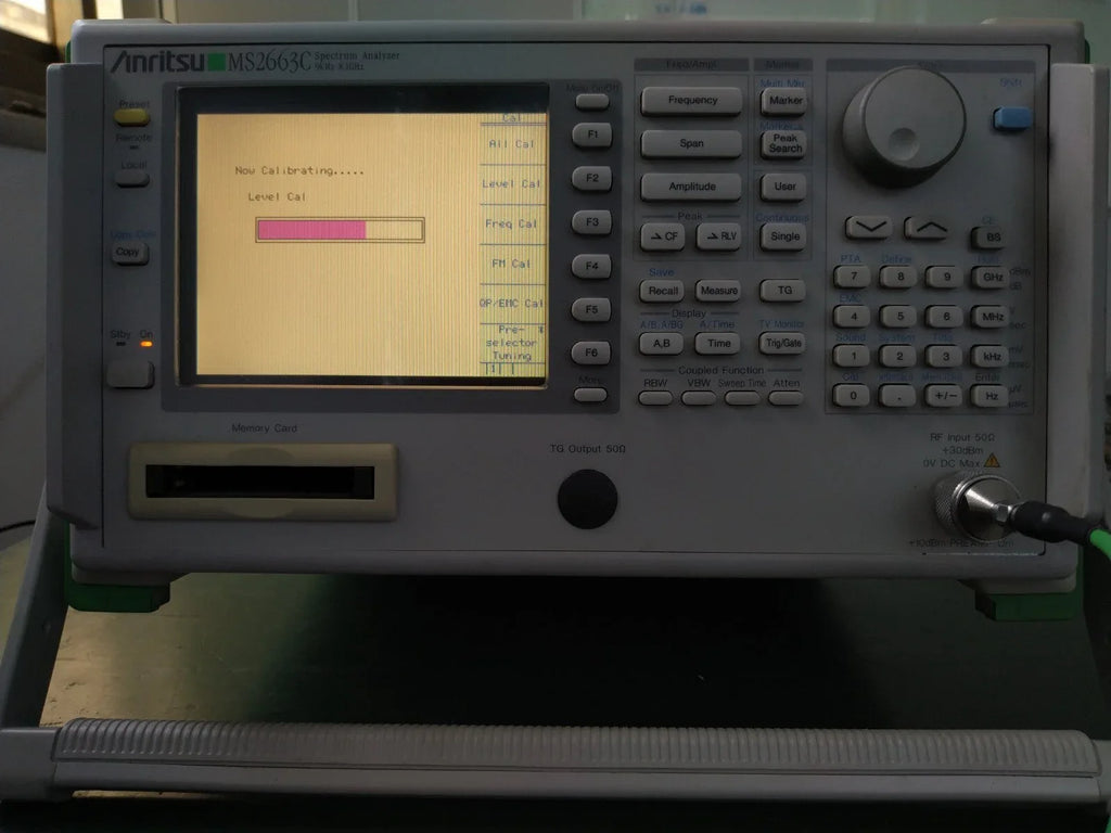 Anritsu MS2663C Spectrum Analyzer 9 kHz to 8.1 GHz with Options 02, 04, 06, 10 - ZYYKZ Test Equipment