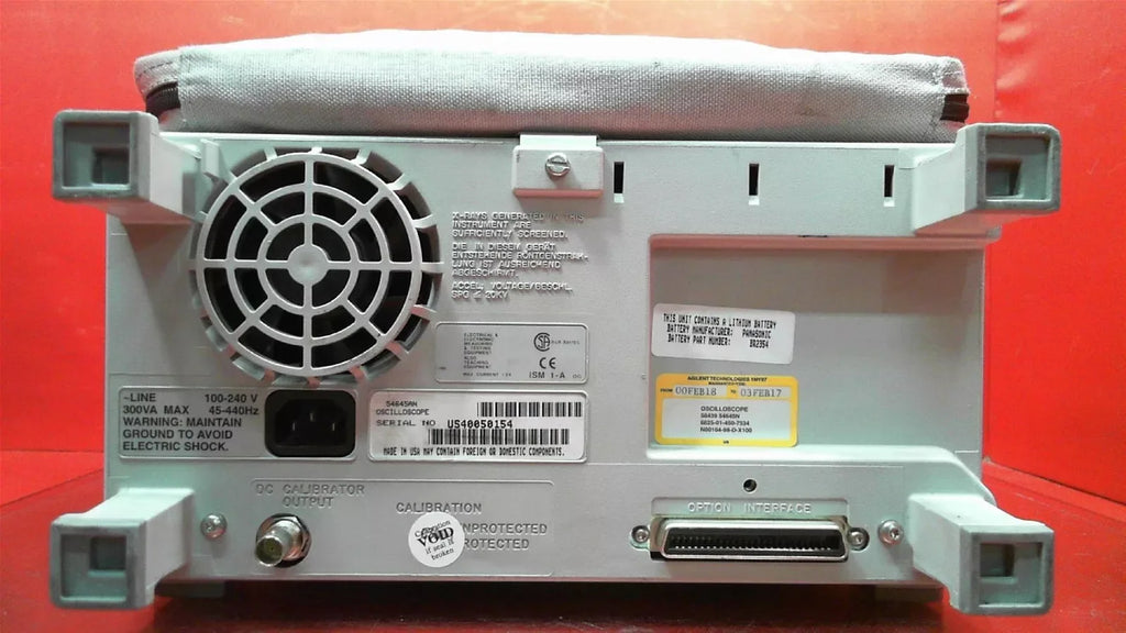 Agilent 54645A 100MHz Oscilloscope with 10074B Probe - ZYYKZ Test Equipment