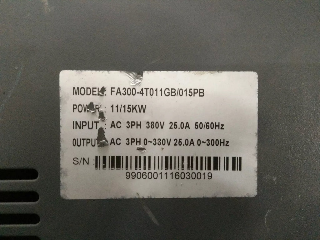 FA300 4T011GB/015PB 1PS - Used Equipment