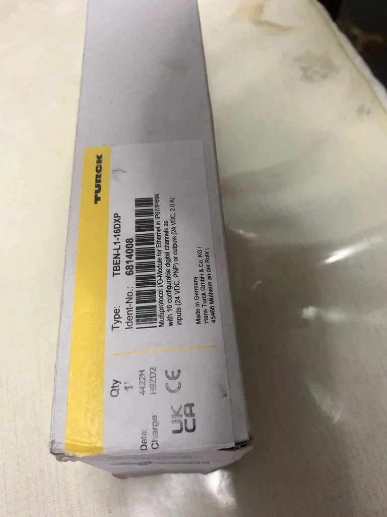 TURCK TBEN-L1-16DXP Compact Multiprotocol Ethernet I/O Module - ZYYKZ Test Equipment