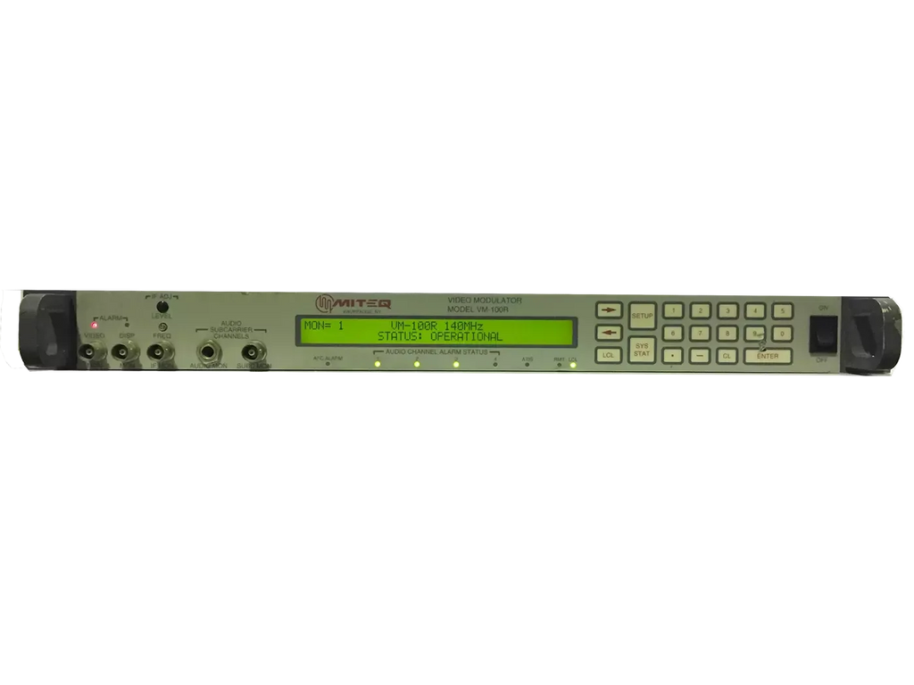 Miteq VM-100R C-Band Video Modulator with High Stability - ZYYKZ Test Equipment
