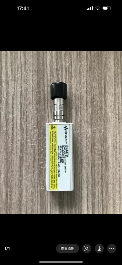 Agilent E9327A 50 MHz-18 GHz RF Power Sensor with E9288A Calibration Cable - ZYYKZ Test Equipment