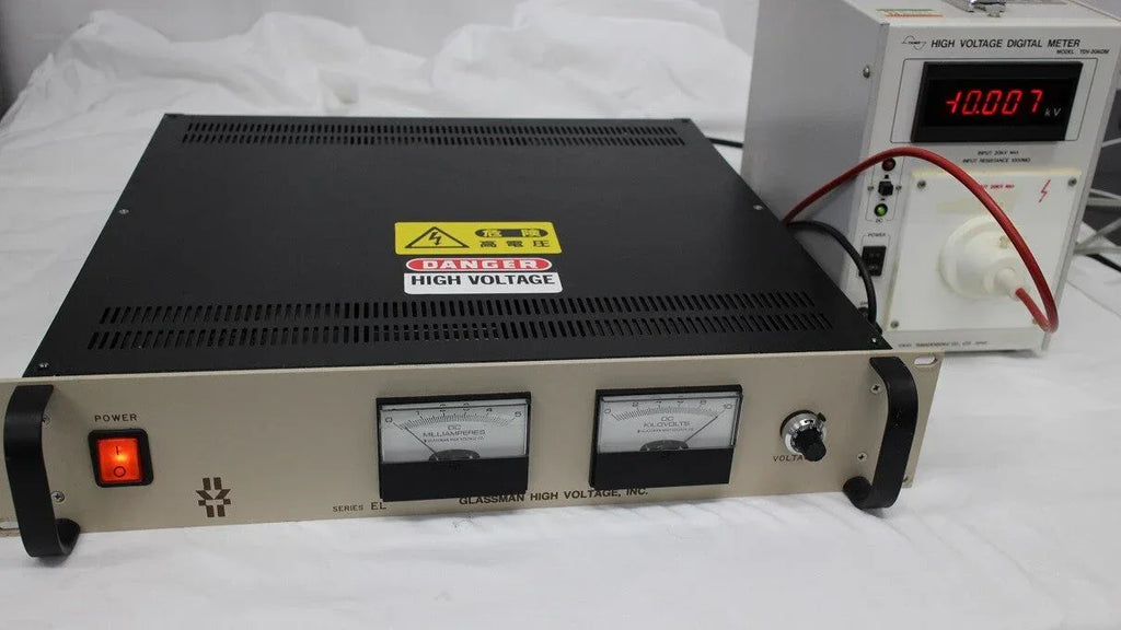 Glassman EL10R04.0-10 High Voltage Power Supply 4mA Output - ZYYKZ Test Equipment
