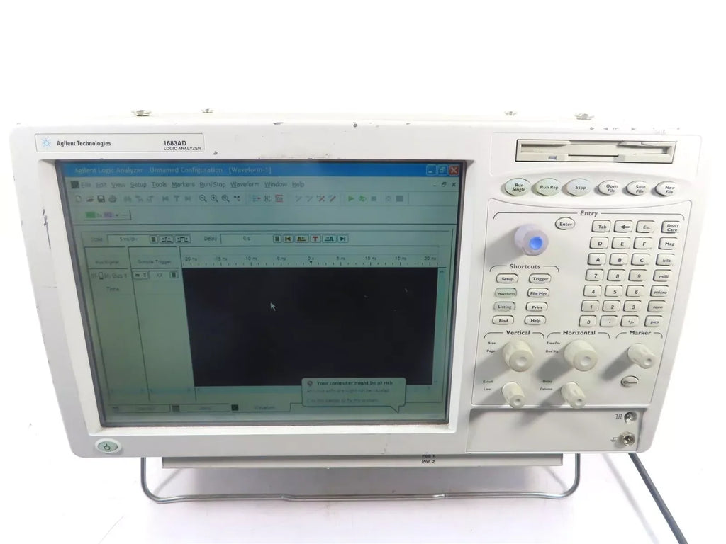 Agilent 1683AD High-Performance Logic Analyzer for Digital Testing - ZYYKZ Test Equipment