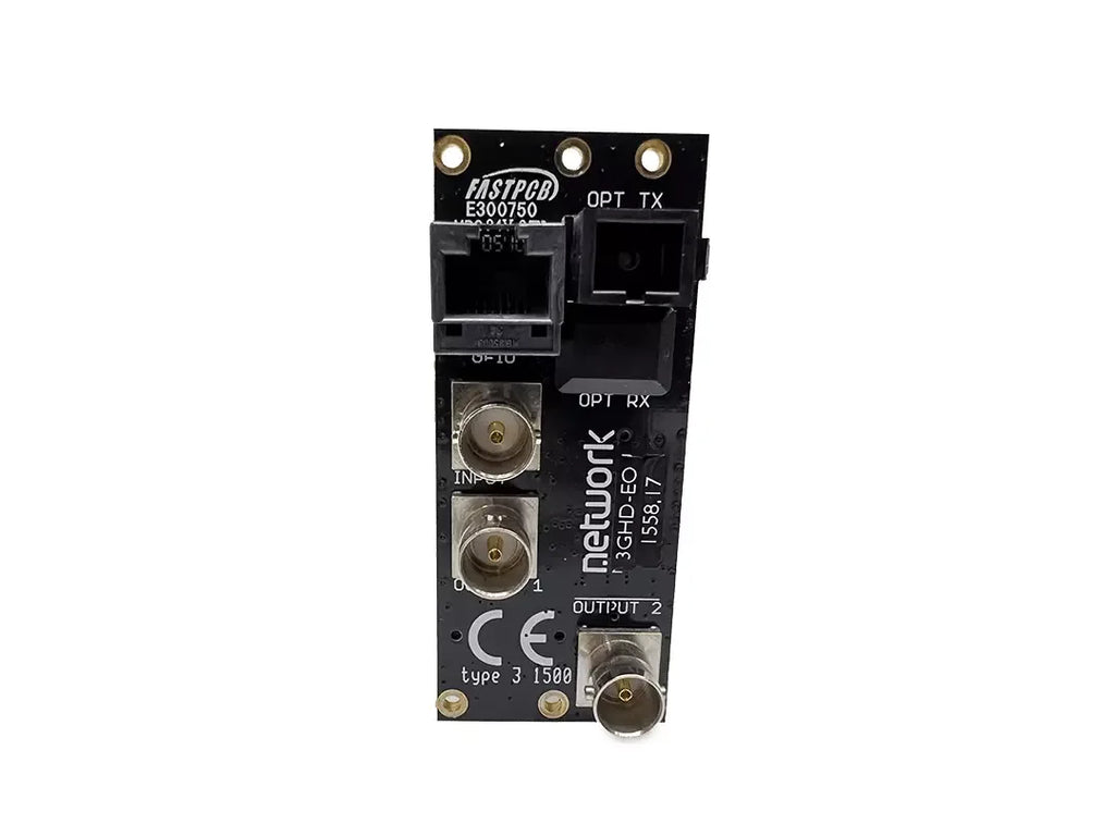 Nevion HD-EO-D1555.75 HD Electrical to Optical Converter Single Mode 1555.75nm - ZYYKZ Test Equipment