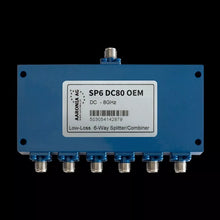 Load image into Gallery viewer, Aaronia SPECTRAN V6 SP6 DC80 OEM Low-Loss 6-Way Splitter/Combiner DC-8GHz