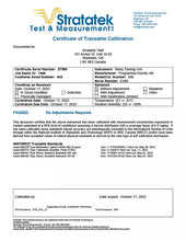 Load image into Gallery viewer, Programma SVERKER 608 Relay Test Set - 10A/100A ACV/DCV, NIST Calibrated, 220V Input