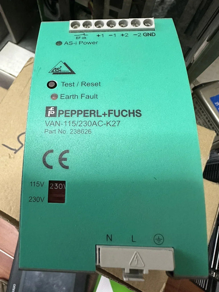 Pepperl+Fuchs VAN-115/230AC-K27 AS-i Power Supply Unit, Used - ZYYKZ Test Equipment