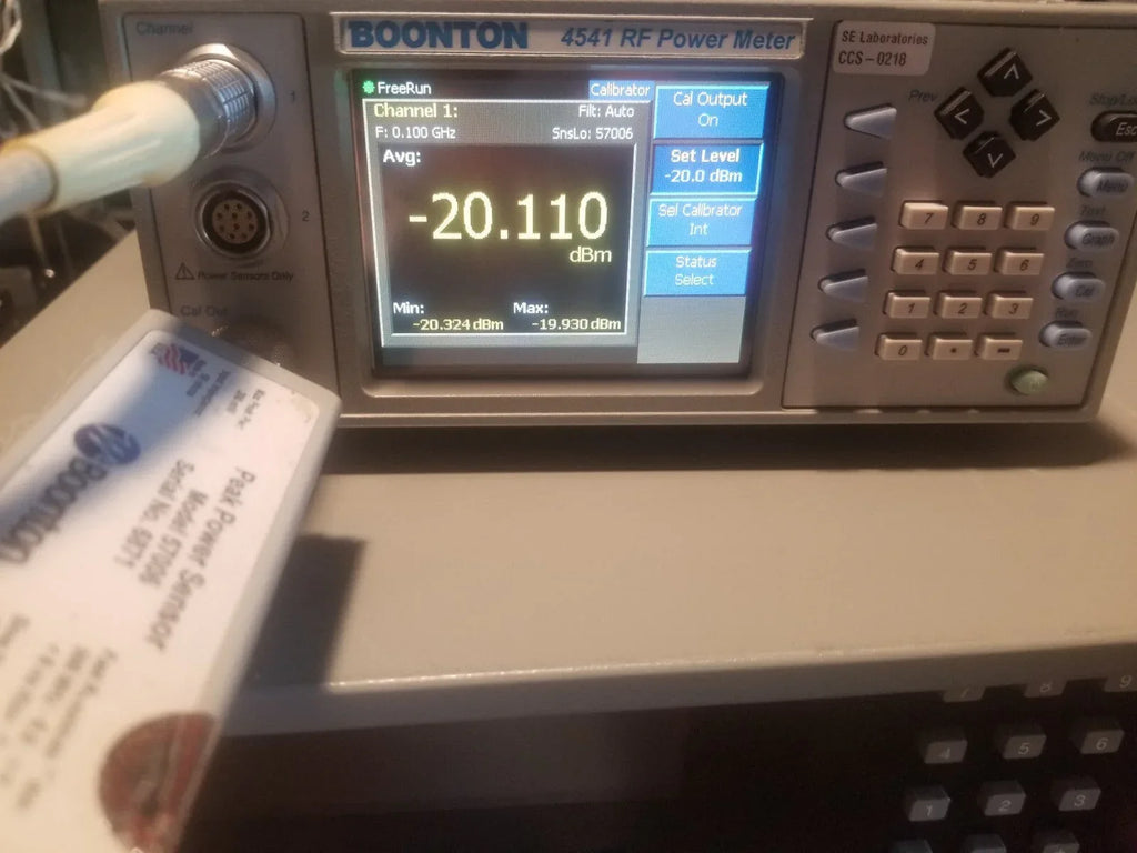 Boonton 57006 High-Accuracy RF Peak Power Sensor - ZYYKZ Test Equipment