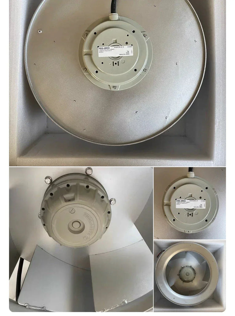 ZIEHL-ABEGG RH40M-4DK.4C.1 & RH45G-4DK.4I.1 High-Performance Industrial Fans - ZYYKZ Test Equipment