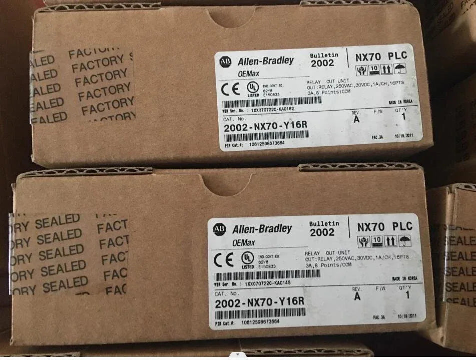 AB NX70 PLC 2002-NX70-Y16R Industrial Automation Controller - ZYYKZ Test Equipment
