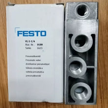 Load image into Gallery viewer, Festo VL-5-1/4 9199 Pneumatic Control Valve – Precision Industrial Valve - ZYYKZ Test Equipment
