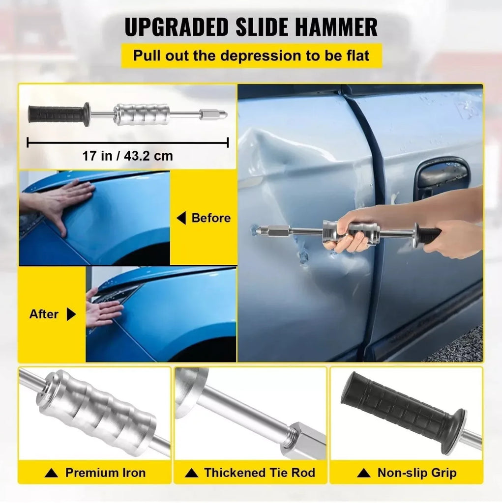Handheld Spot Welder Dent Puller Stud Welder Tool Kit for Car Body Repair - ZYYKZ Test Equipment