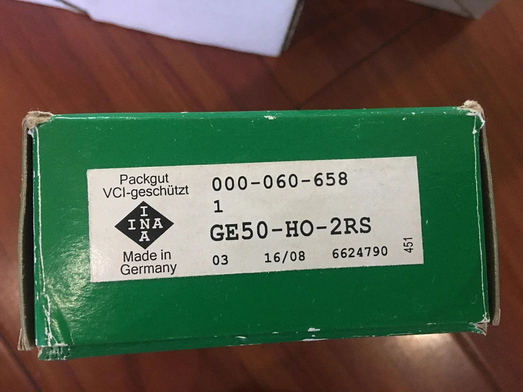 INA GE50-HO-2RS Heavy Duty Spherical Roller Bearing - ZYYKZ Test Equipment