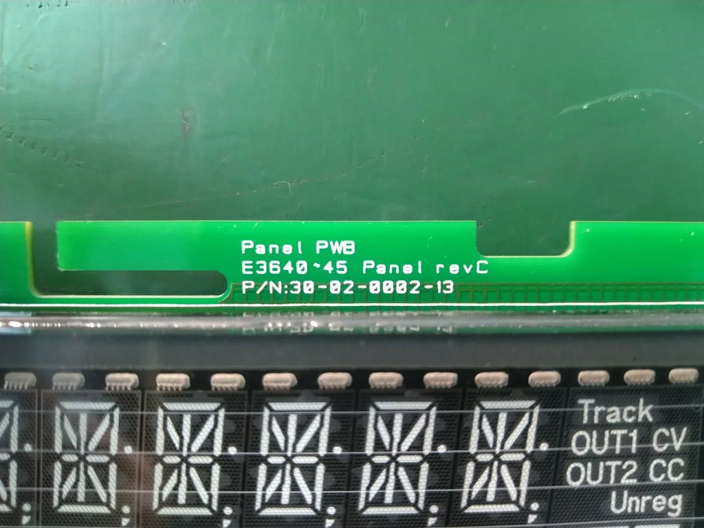 Agilent Keysight E3640A-E3645A Front Panel Display & Keyboard PCB Assembly - ZYYKZ Test Equipment