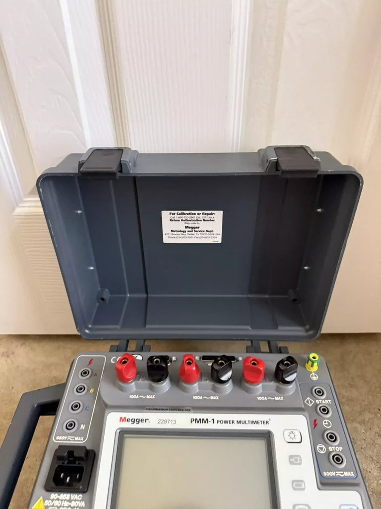 MEGGER AVO PMM-1 Precision Power Multimeter - Calibrated Until 2025 - ZYYKZ Test Equipment