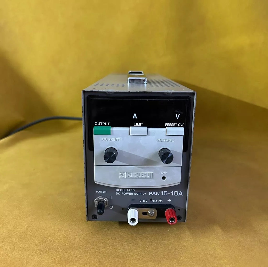 Kikusui PAN 16-10A Regulated DC Power Supply - Used, AC 100V Input