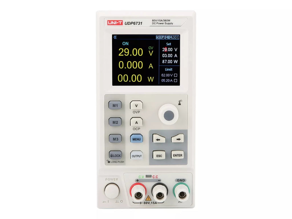 UNI-T UDP6731 360W 80V/15A Single Channel Switching DC Power Supply