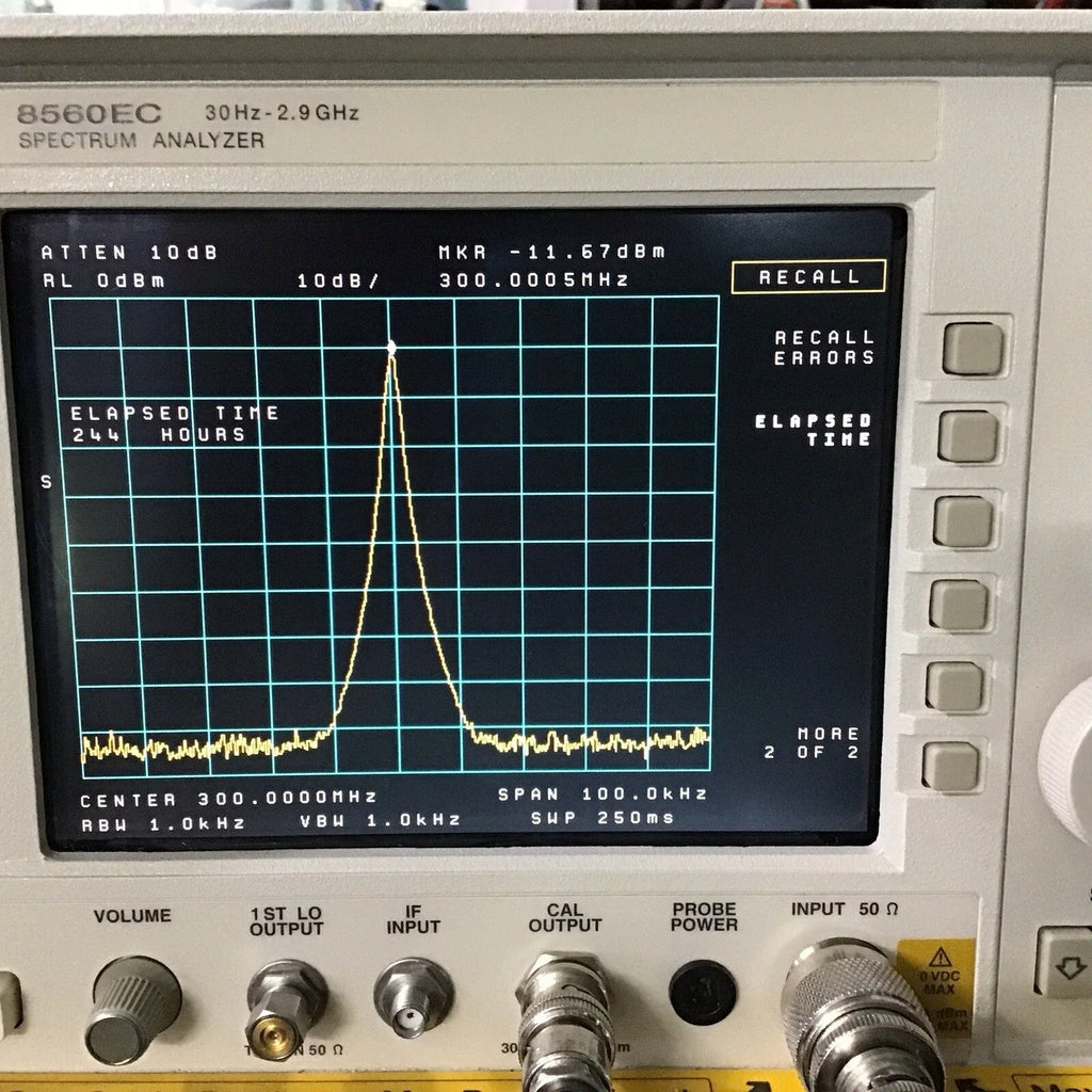 HP Agilent 8560EC Spectrum Analyzer 30 Hz–2.9 GHz, Low Usage, Option 7 - ZYYKZ Test Equipment