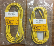 Load image into Gallery viewer, Turck PKG 3M-3.5-PSG 3M M8 3-Pin Male to Female PICOFAST Cable, 3.5m, Yellow - ZYYKZ Test Equipment