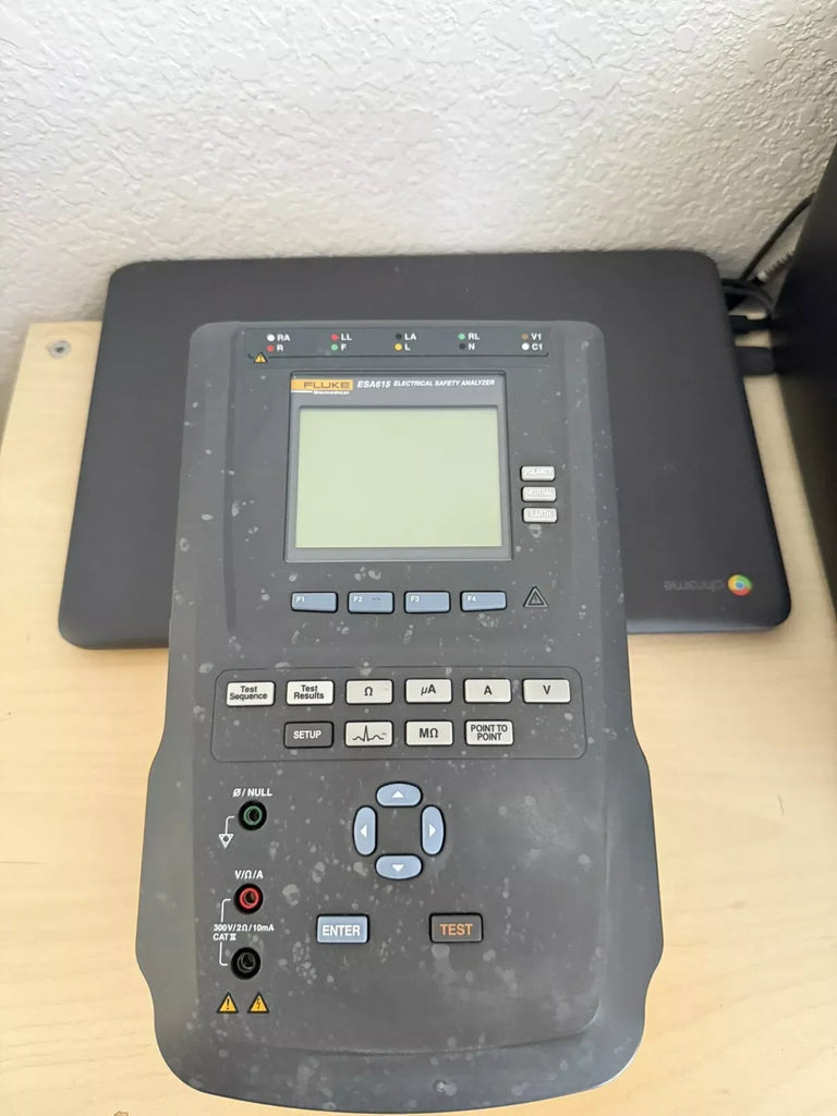 Fluke ESA615 EU Electrical Safety Analyzer 230V - Tested & Certified - ZYYKZ Test Equipment