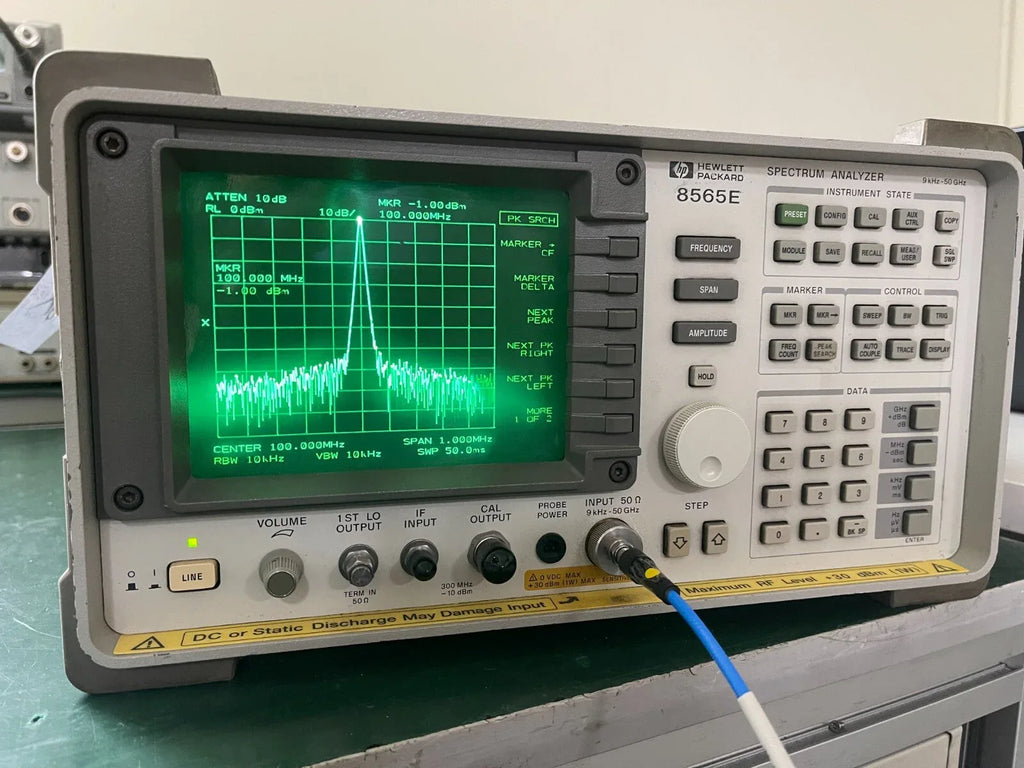 HP Agilent 8565E RF Spectrum Analyzer 9 kHz - 2.9 GHz - ZYYKZ Test Equipment