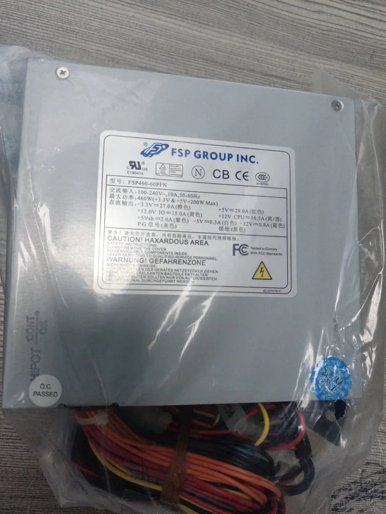 FSP Industrial Power Supply Model FSP460-60PFN, 460W Output - ZYYKZ Test Equipment
