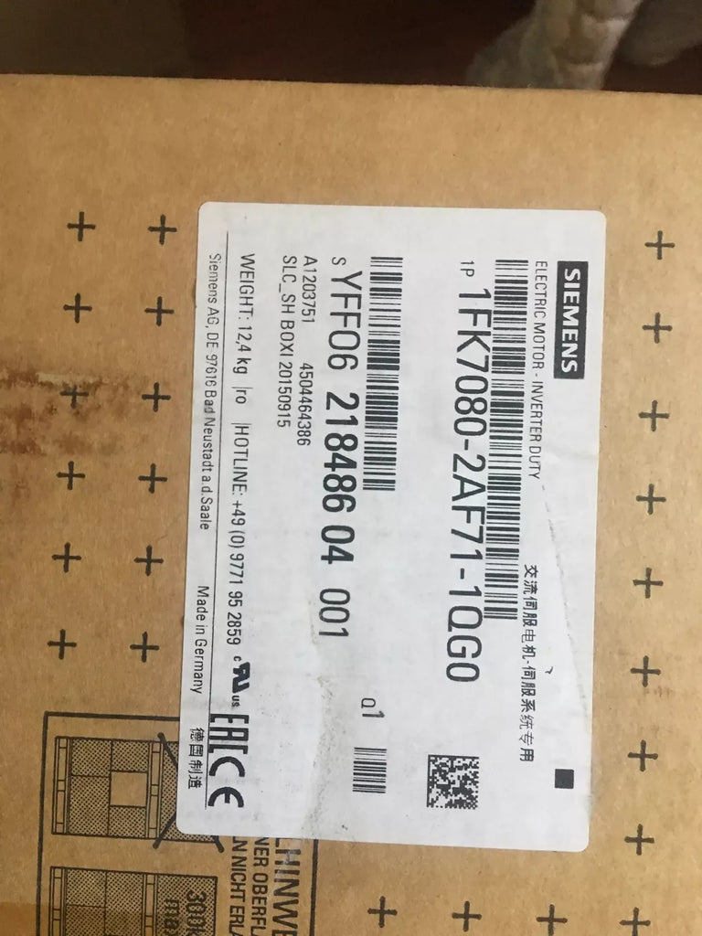 Siemens 1FK7080-2AF71-1QG0 High-Performance Servo Motor - ZYYKZ Test Equipment