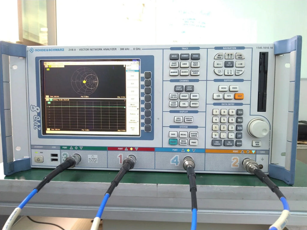 Rohde & Schwarz ZVB8 4-Port Vector Network Analyzer 300 kHz–8 GHz - ZYYKZ Test Equipment