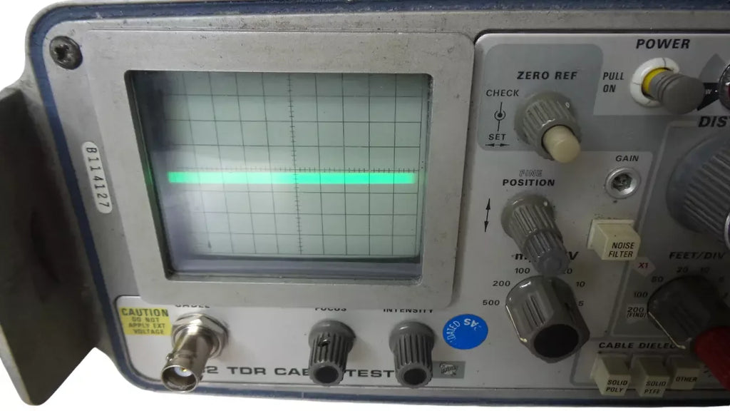 Tektronix 1502 Time Domain Reflectometer (TDR) Cable Tester - ZYYKZ Test Equipment