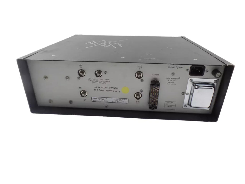 Wavetek 157 Programmable Waveform Synthesizer with Multi-Function Output - ZYYKZ Test Equipment