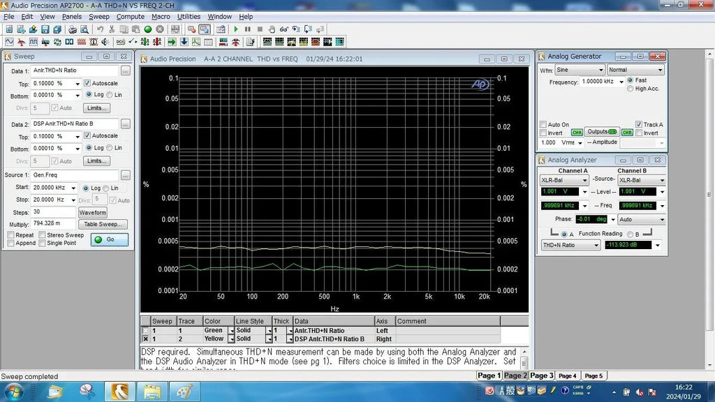 SYS-2712 Precision Audio Analyzer with Advanced Signal Testing - ZYYKZ Test Equipment