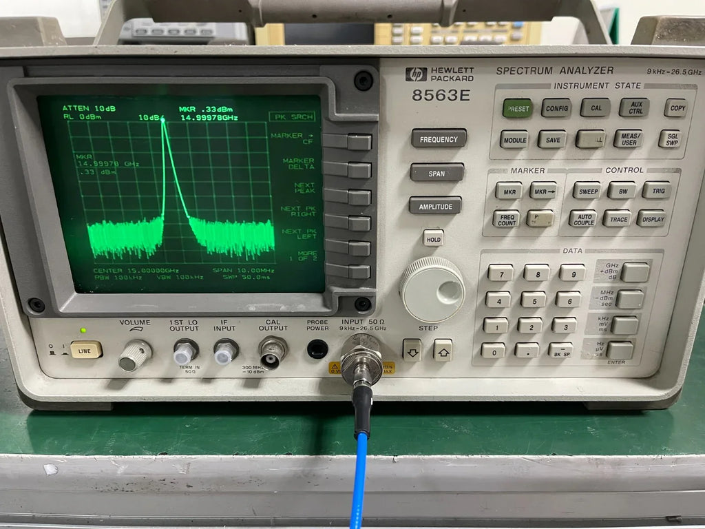 HP Agilent 8563E Spectrum Analyzer 9 kHz - 26.5 GHz with 85620A Option - ZYYKZ Test Equipment