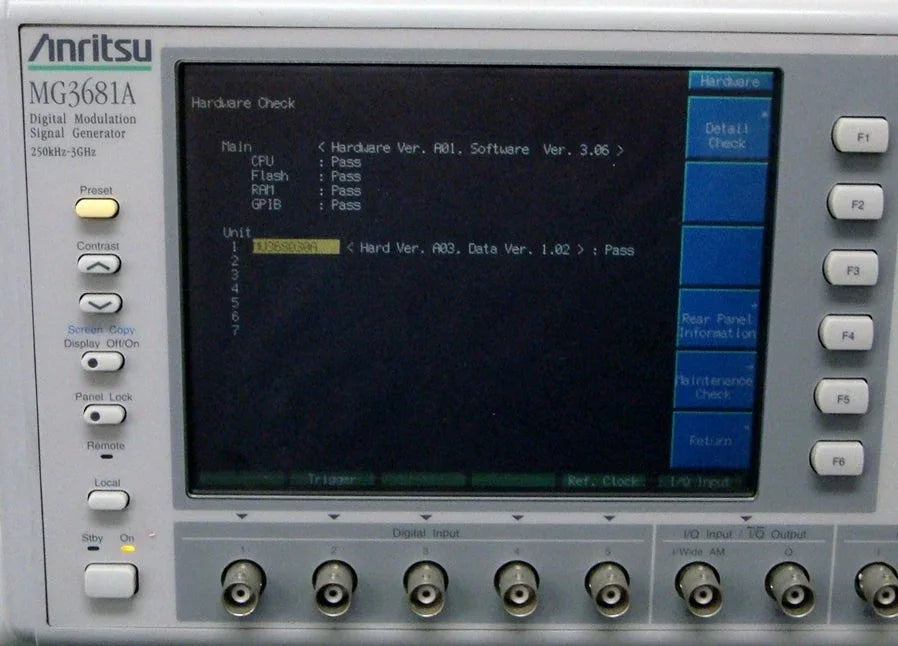 Anritsu MG3681A/02,11 Digital Signal Generator with Modulation - ZYYKZ Test Equipment