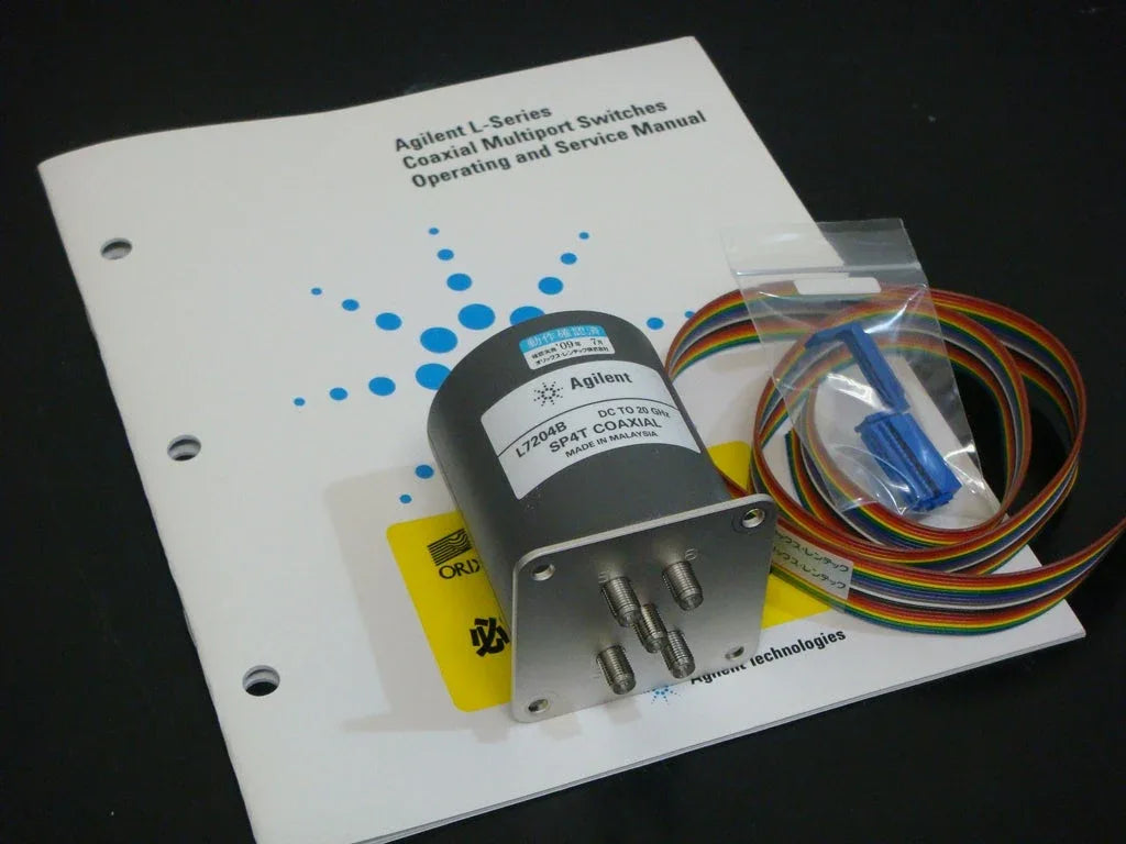 Agilent DC-20GHz SP4T High-Frequency Coaxial RF Switch - ZYYKZ Test Equipment