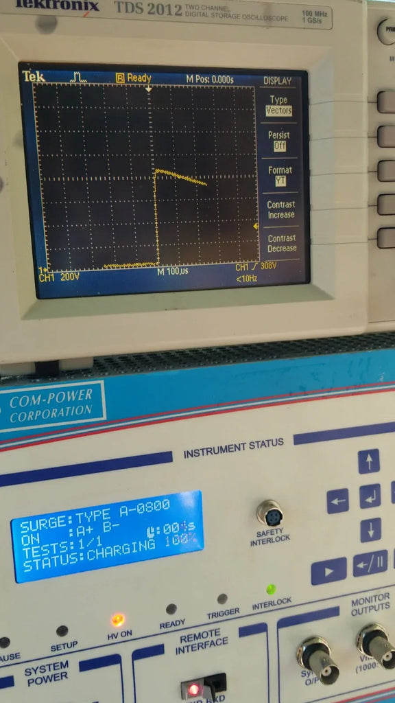 Com-Power Surge Transients Generator for FCC TIA-968-B Compliance Testing - ZYYKZ Test Equipment
