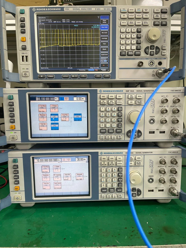 Rohde & Schwarz SMF100A Microwave Signal Generator (100 kHz - 22 GHz) - ZYYKZ Test Equipment