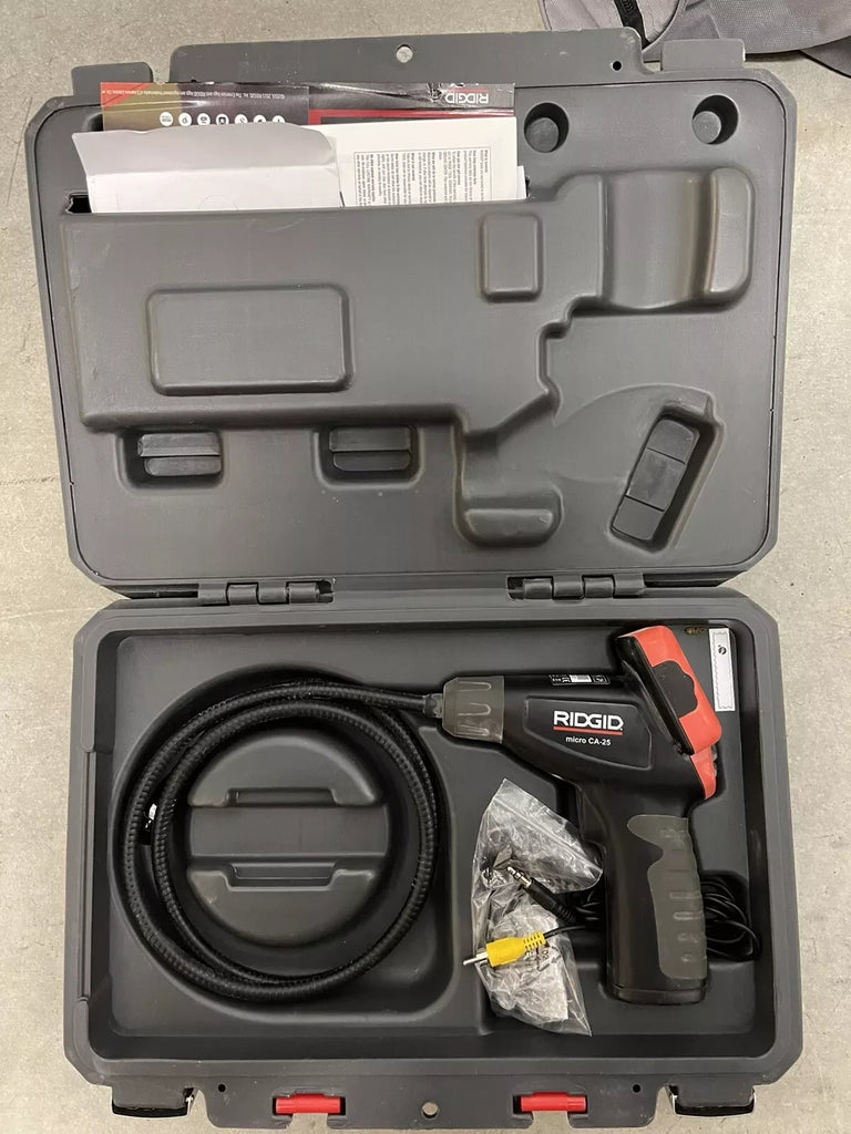 RIDGID Micro CA-25 Digital Inspection Camera with 3.5 LCD - Model 40043 - ZYYKZ Test Equipment