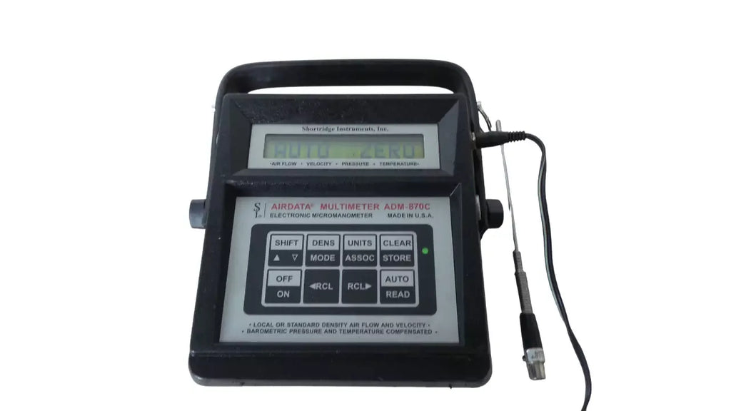 Shortridge ADM 870C Air Data Multimeter – Precision Pressure & Temperature Measurement - ZYYKZ Test Equipment