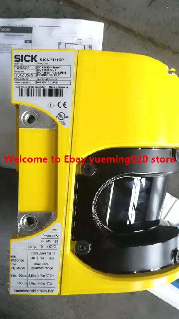 Sick S30A-7111CP Photoelectric Sensor Scanner