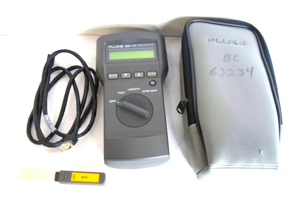 Fluke 620 LAN Cable Meter - Advanced Network Cable Tester - ZYYKZ Test Equipment