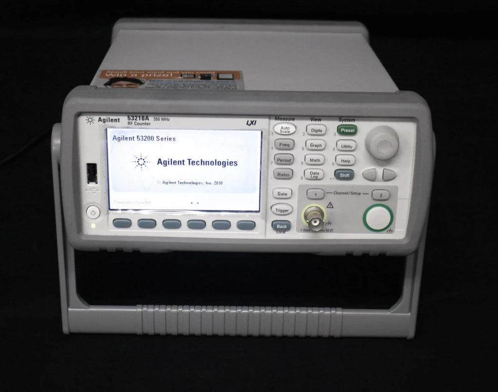 Agilent 53210A 350MHz High-Precision Frequency Counter - ZYYKZ Test Equipment