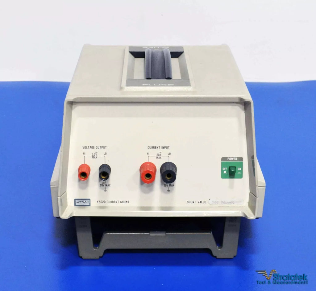Fluke Y5020 Precision AC/DC Current Shunt - 20A, 5kHz