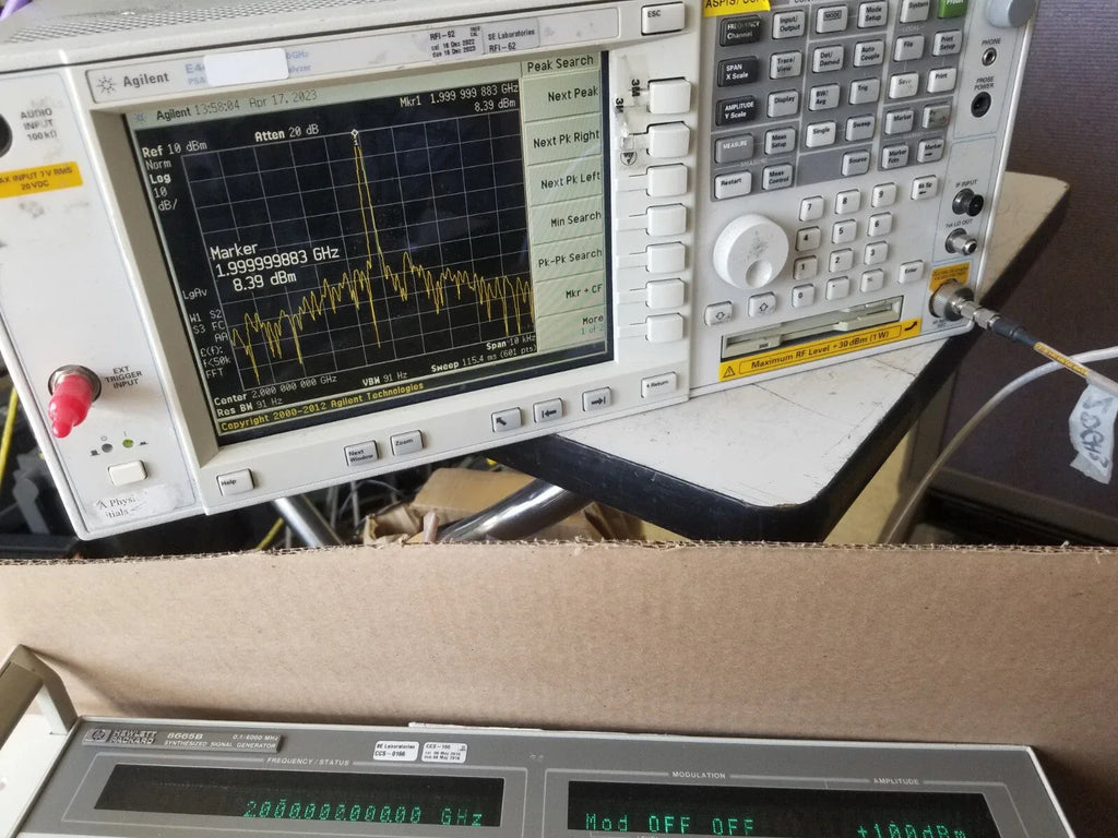 Agilent HP8665B RF Signal Generator 6 GHz - ZYYKZ Test Equipment
