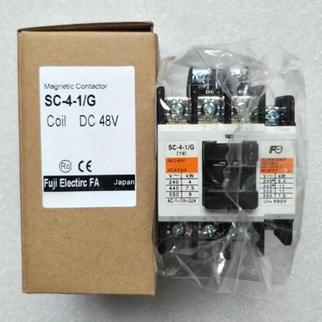 FUJI SC-4-1/G DC48V Industrial Contactor - Reliable Switching Device - ZYYKZ Test Equipment