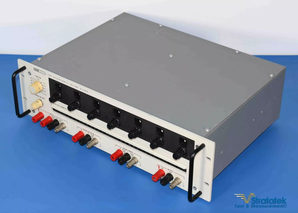 Fluke 720A Kelvin-Varley Divider - Primary Ratio Standard with 0.1ppm Input Linearity